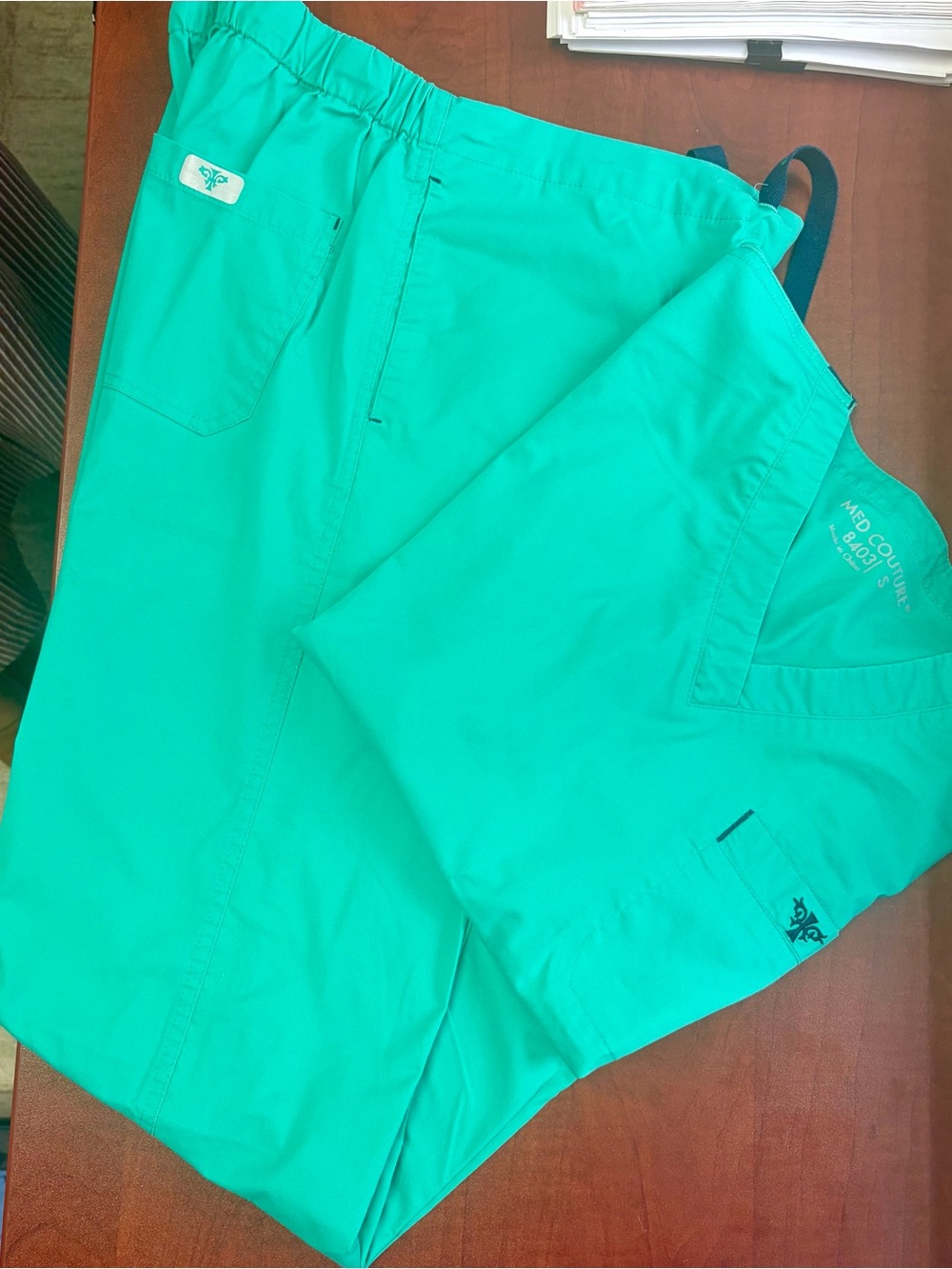 Med Couture XS bottom and Small top